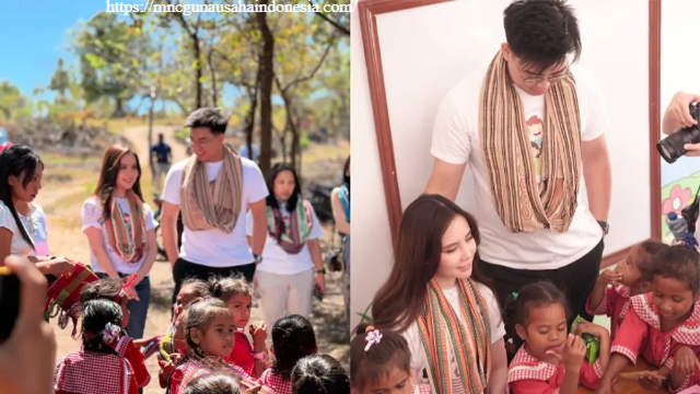 Agatha Chelsea dan Timothy Ronald Dirikan Taman Kanak-Kanak