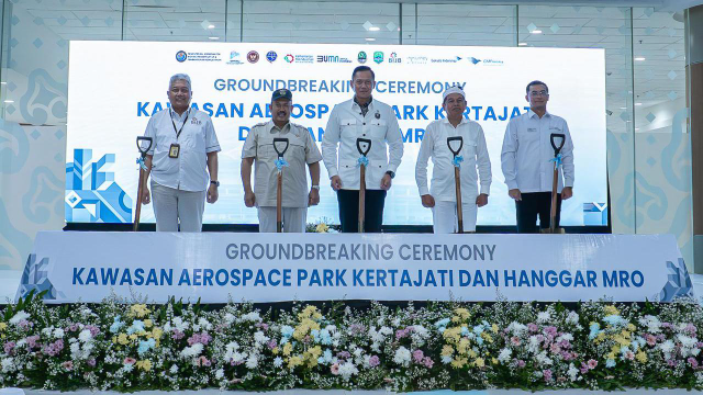 AHY Resmikan Pembangunan Kertajati Aerospace Park